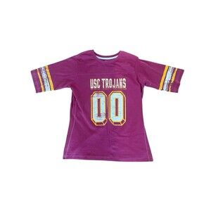 USC Trojans Red Oak Sportswear Women’s Size Large 3/4 Sleeve T-Shirt NWOT